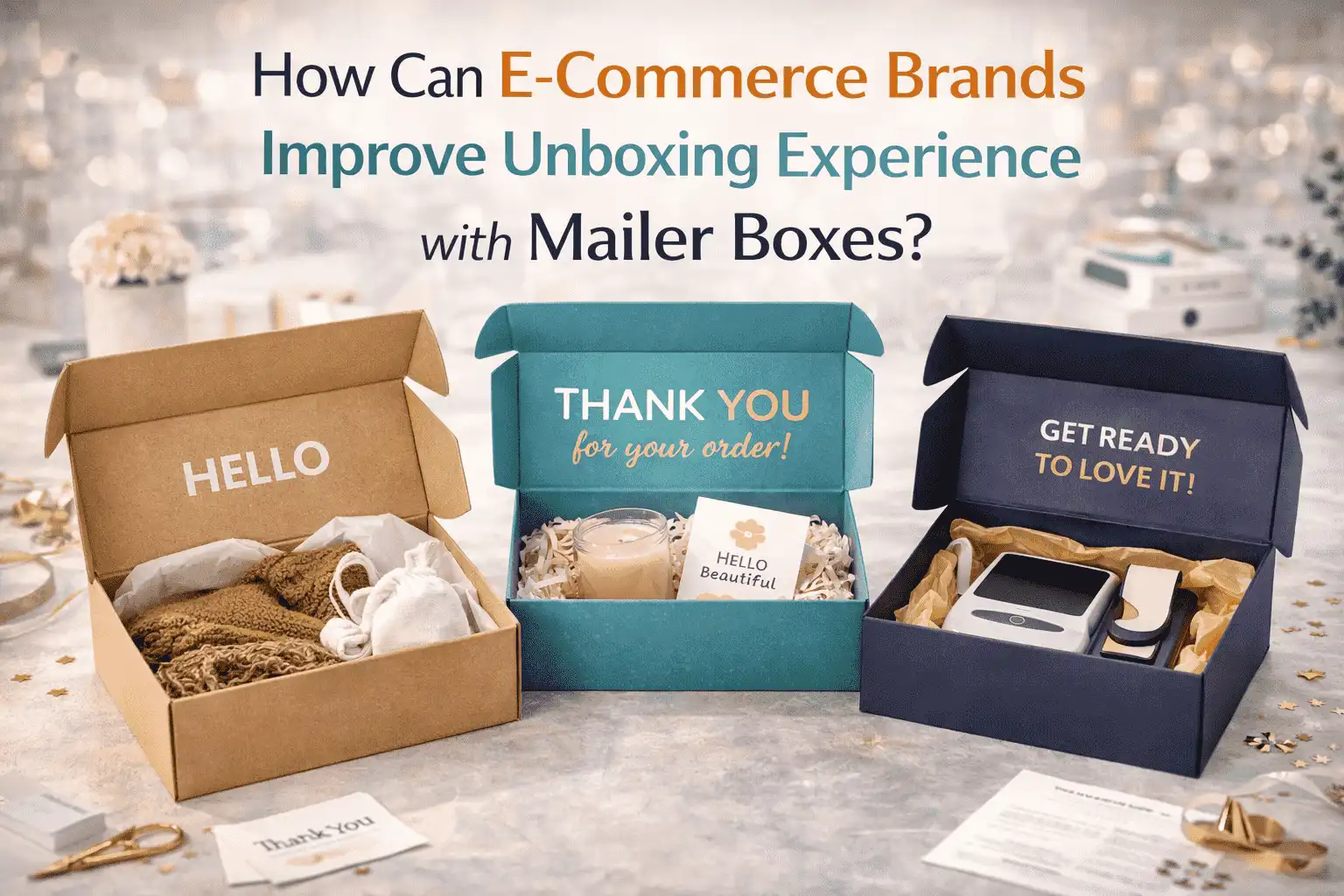 How Can E-Commerce Brands Improve Unboxing Experience with Mailer Boxes?
